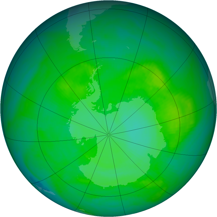 Ozone Map 1981-12-13